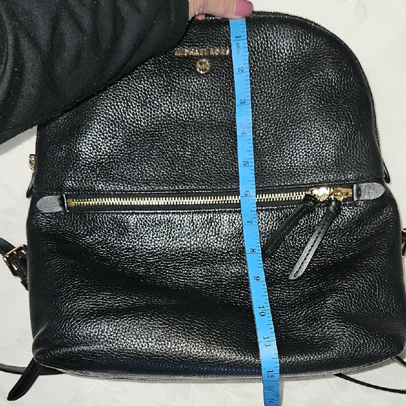 Michael Kors Dallas Black Pebble Leather Backpack main image 8
